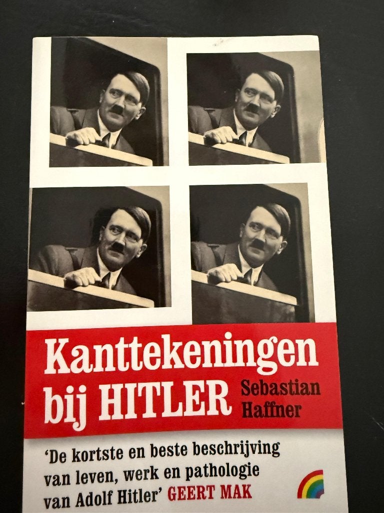 Kanttekeningen bij Hitler, Boeken, Sebastian Haffner, Ophalen of Verzenden, Algemeen, Tweede Wereldoorlog