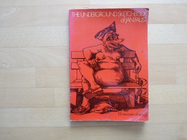 The underground sketchbook of Jan Faust, 101 new pen, Ophalen of Verzenden, Zo goed als nieuw, Cartoons