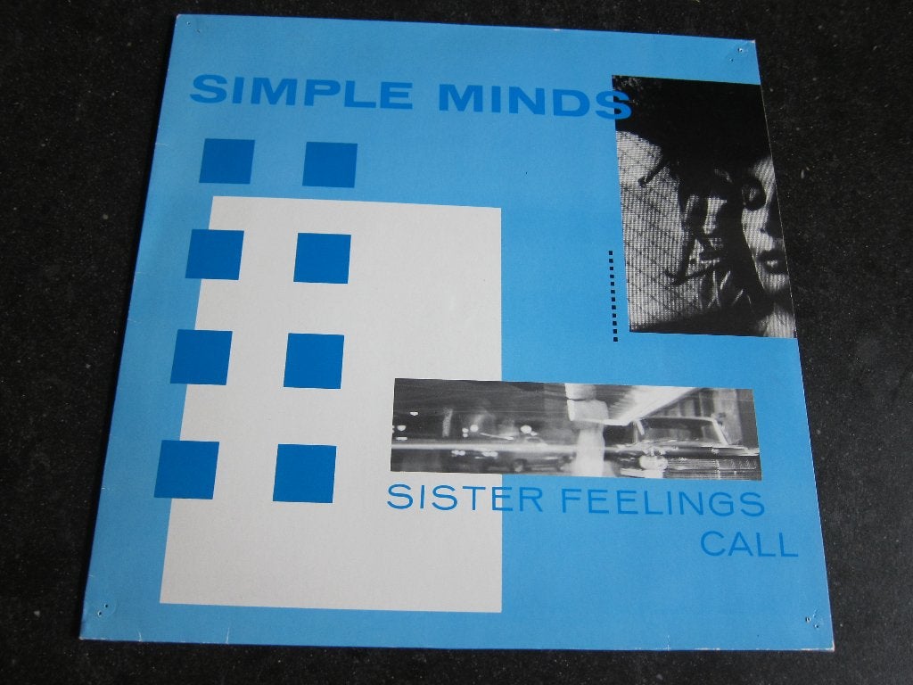 Simple minds - Sister feelings call (vinyl LP), Cd's en Dvd's, Ophalen, LP, Gebruikt, 12 inch