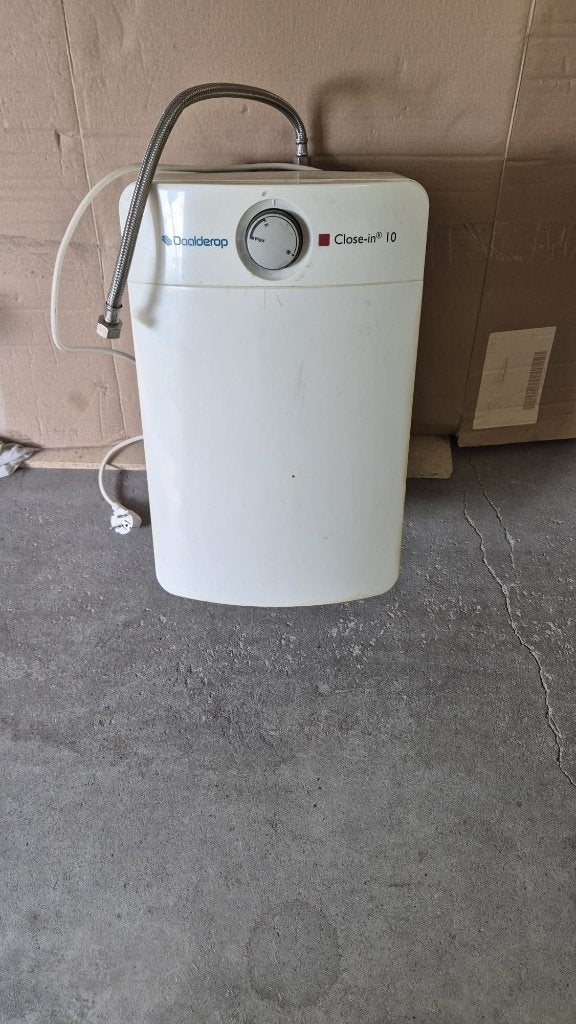 Daalderop Close-in 10 liter boiler, Ophalen, Gebruikt, Boiler, Minder dan 20 liter