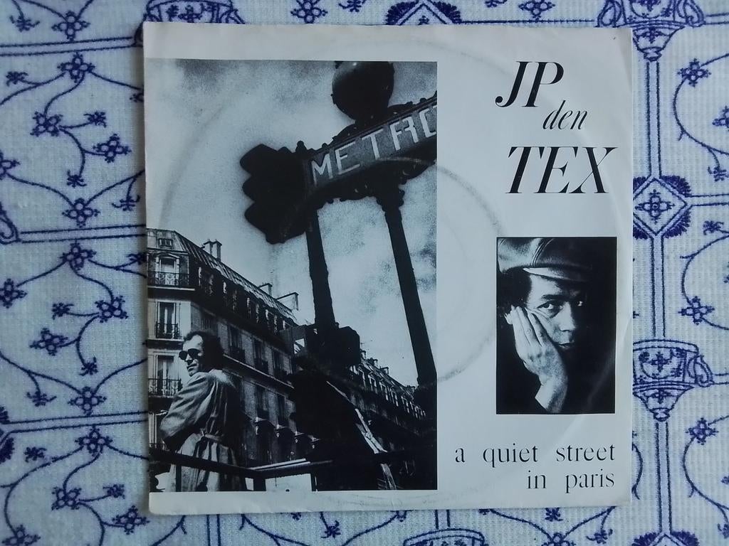 Jp den tex         A quiet sreet in paris, Ophalen of Verzenden, Zo goed als nieuw, Pop, Single