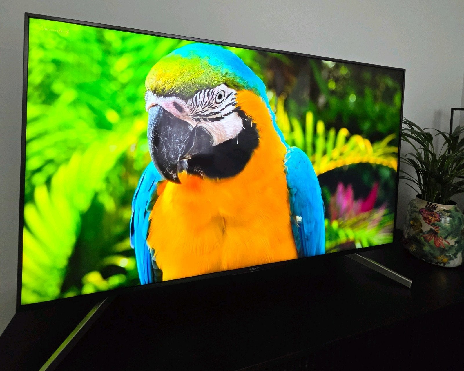 Sony Bravia 55"inch 4K Ultra HD Google Android Smart Tv, Ophalen, Zo goed als nieuw, 100 cm of meer, Sony