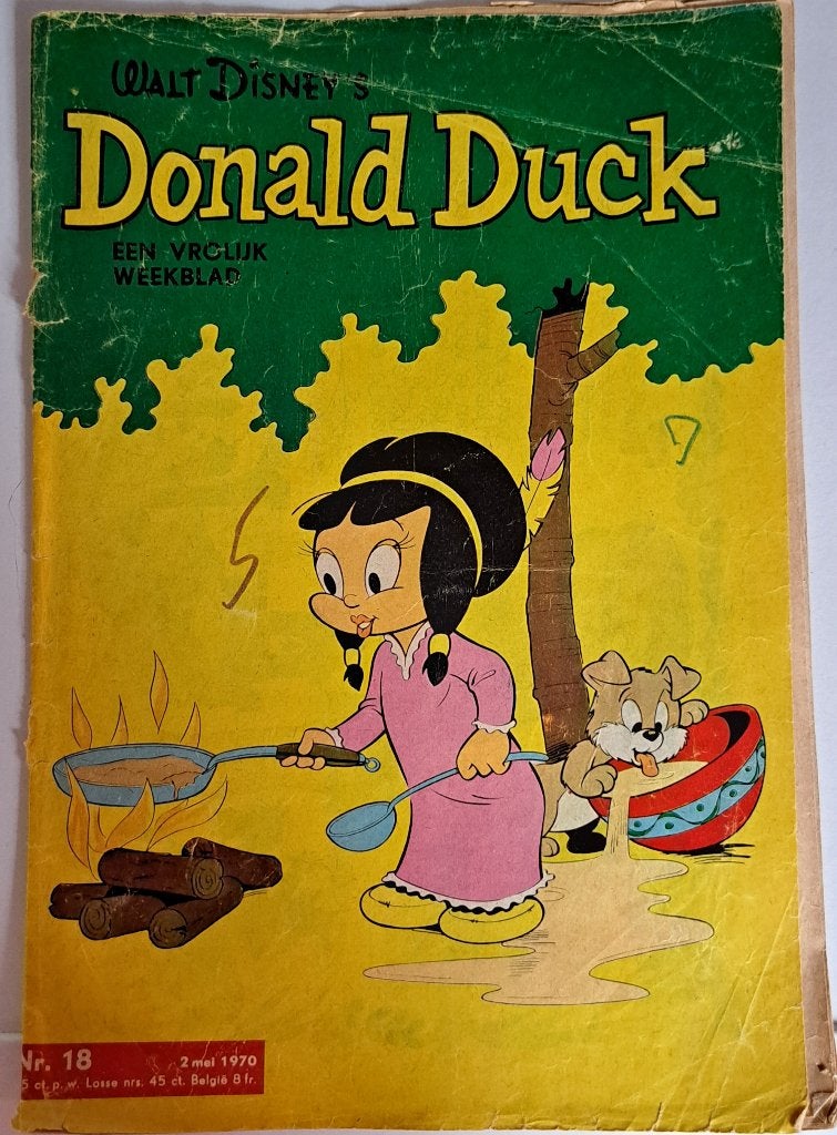 Donald Ducks van 1972 tm 1982: tijdschriften, Ophalen, Gebruikt