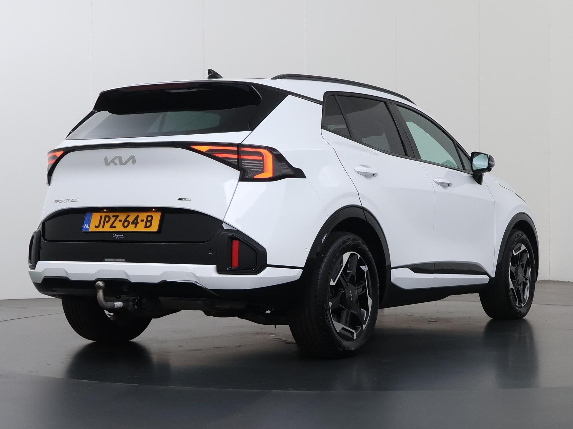 Kia Sportage 1.6 T-GDi Hybrid GT-PlusLine | Trekhaak | Panor, Auto's, Verwarmde buitenspiegels, Gebruikt, 4 cilinders, Wit
