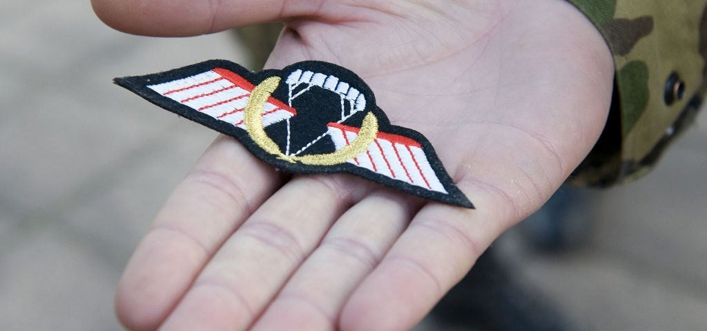KCT Para wing Operationele inzetsprong DT versie, Verzamelen, Verzenden, Landmacht, Nederland, Kleding of Schoenen