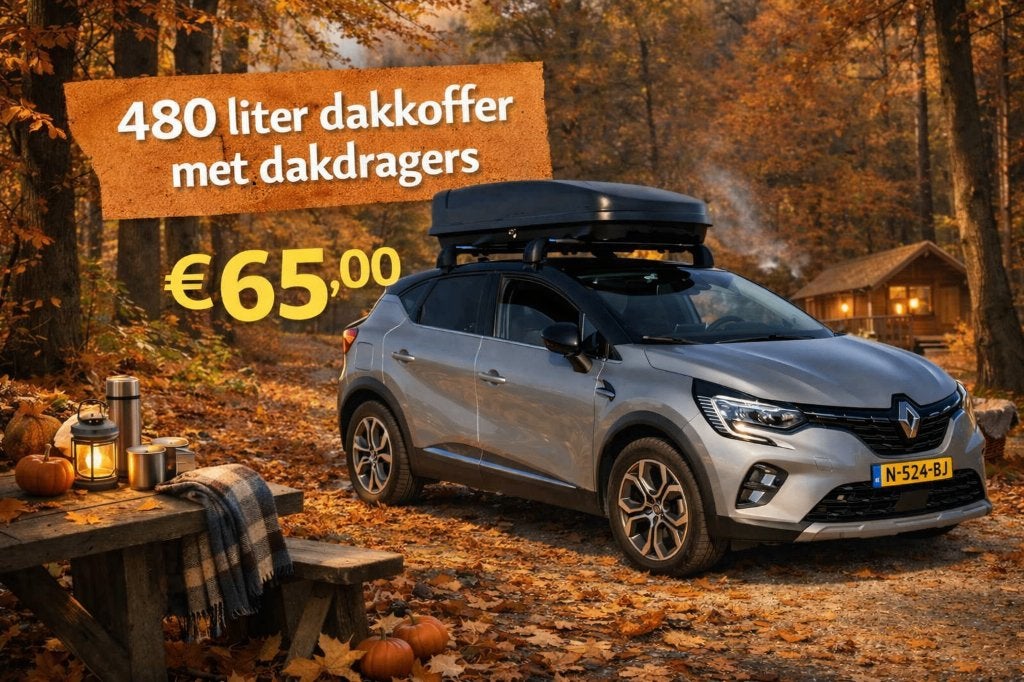 Dakkoffer en dakdragers Renault Captur / Mitsubishi ASX, Ophalen, Gebruikt