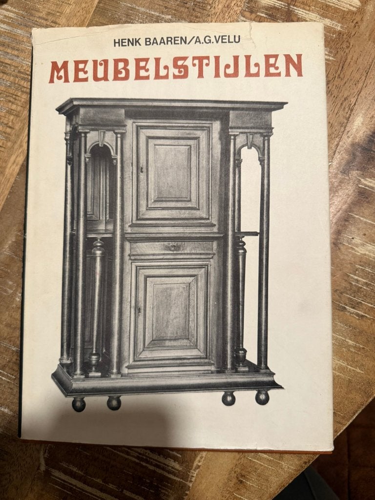 Meubelstijlen - Henk Baaren / A.G. Velu, Gelezen, Henk Baaren / A.G. Velu, Ophalen of Verzenden, Overige onderwerpen
