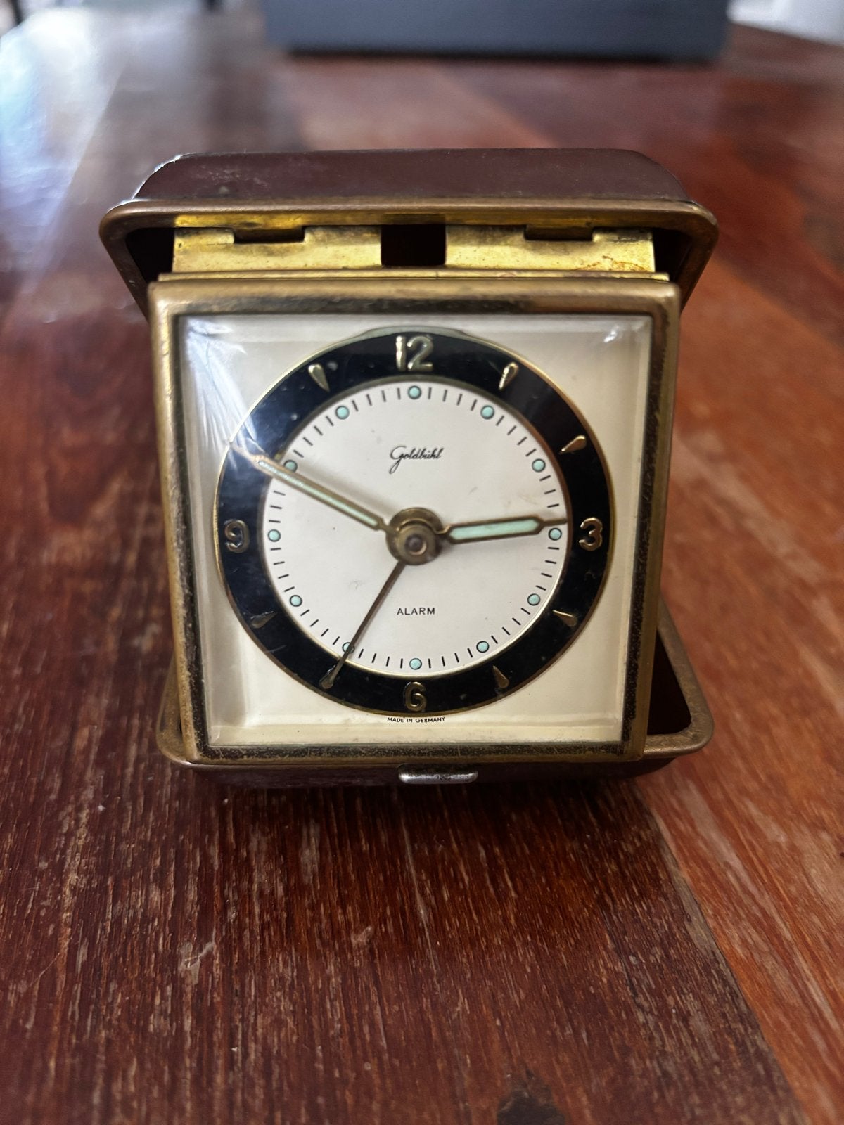 Goldbuhl Reiswekker - Jaren '50/'60, Antiek en Kunst, Ophalen of Verzenden