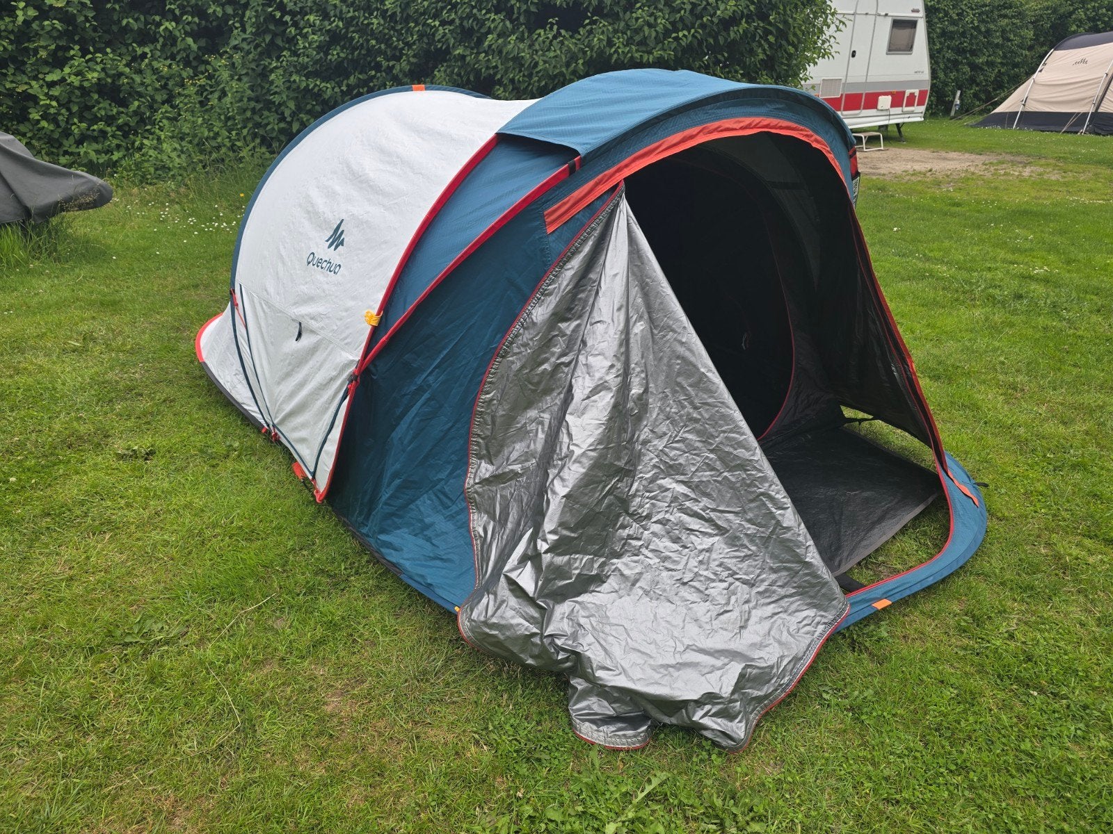 Quechua 2 Seconds 2 XL Fresh & Black tent, Caravans en Kamperen, Tenten, Ophalen of Verzenden