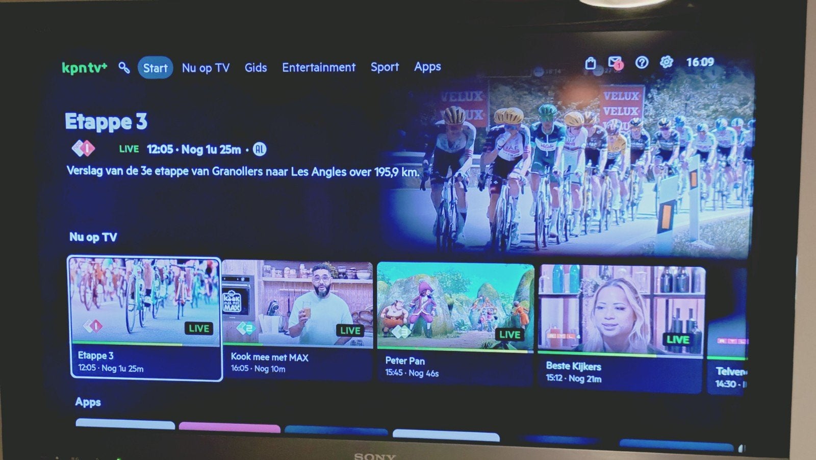 Sony Bravia 40 inch Full HD TV (KDL-40EX500), Ophalen, Gebruikt, 50 Hz, Sony