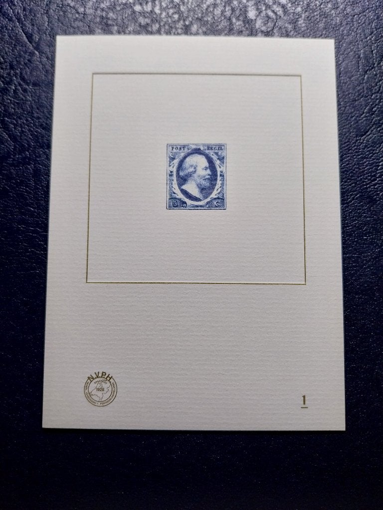 Blauwdruk nummer 1 - GRATIS, Verzenden, Na 1940, Postfris