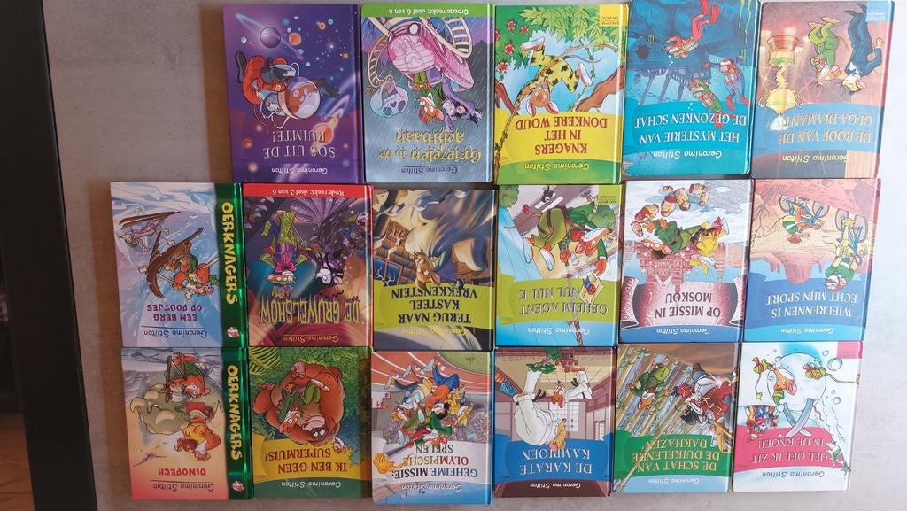Geronimo Stilton boeken, Boeken, Ophalen of Verzenden, Gelezen
