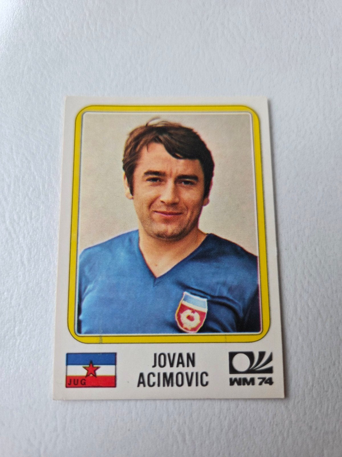 Panini WK 74, Verzamelen, Ophalen of Verzenden, Zo goed als nieuw, Buitenlandse clubs, Poster, Plaatje of Sticker