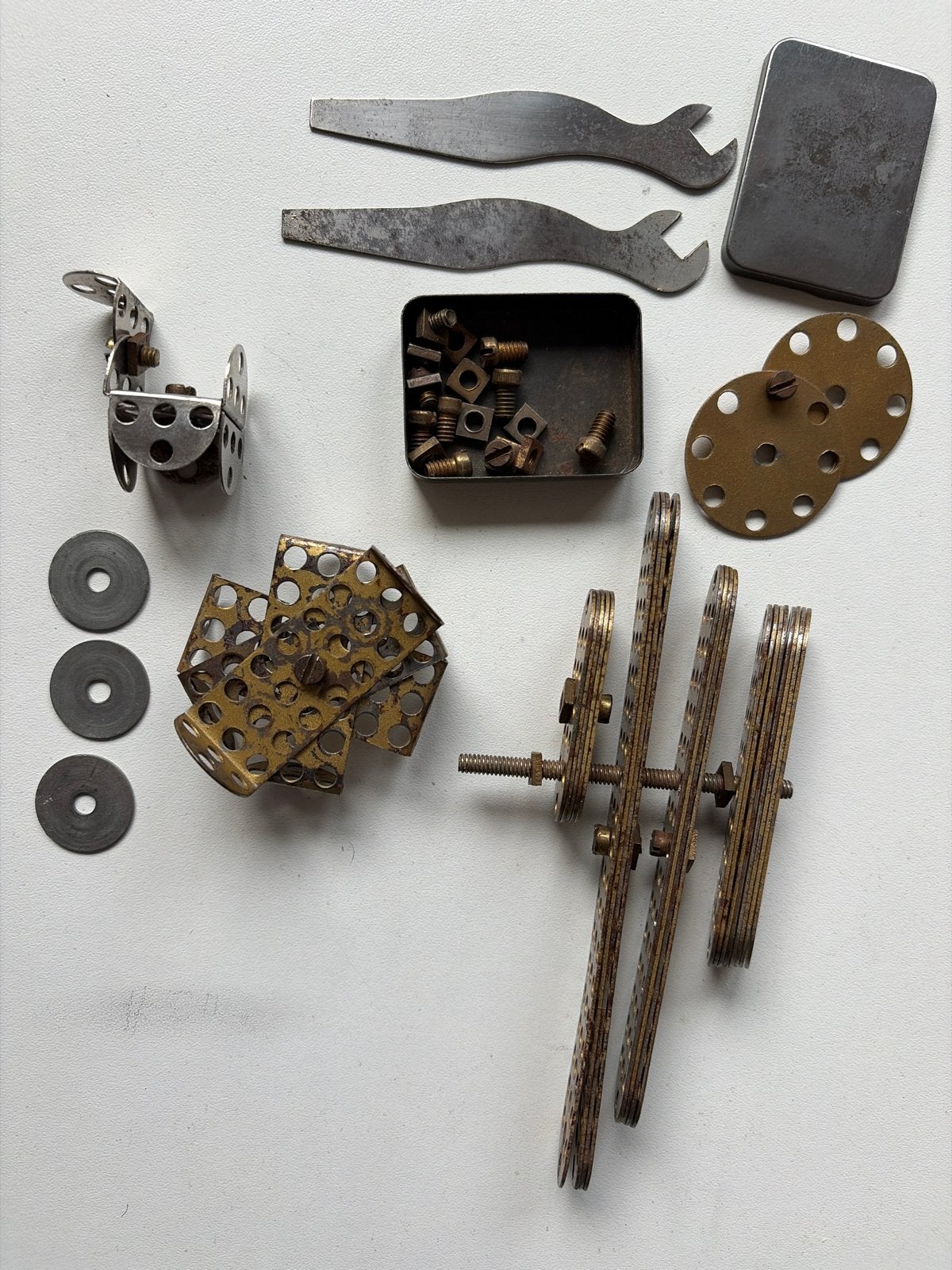 Meccano X serie unieke onderdeeltjes! 1932, Ophalen of Verzenden