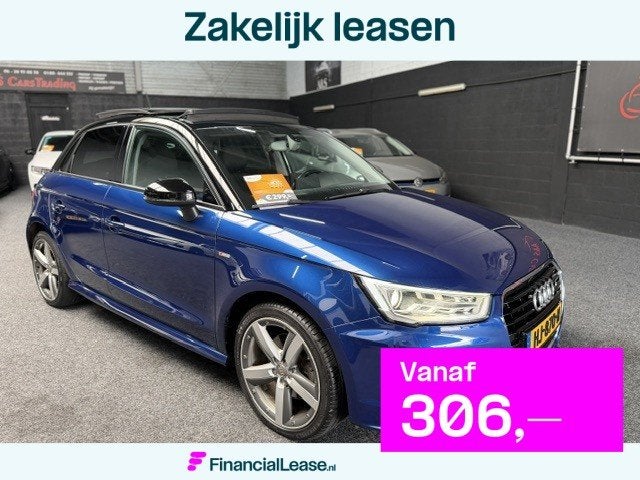 Audi A1 Sportback 1.4 TFSI CoD Sport /Pano 2e Eigenaar, 125 pk, Euro 6, 4 cilinders, Leder en Stof
