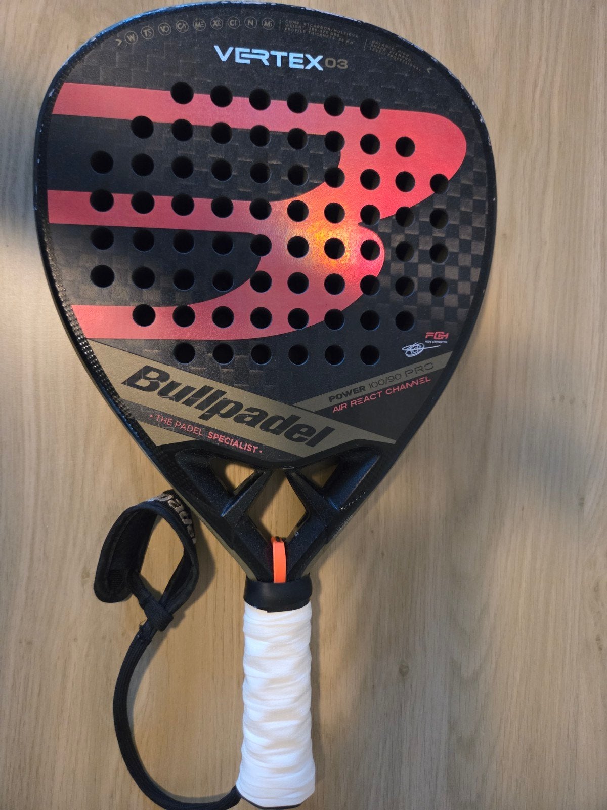 Bullpadel Vertex 03 Padel Racket, Ophalen of Verzenden, Gebruikt, Racket, Overige merken