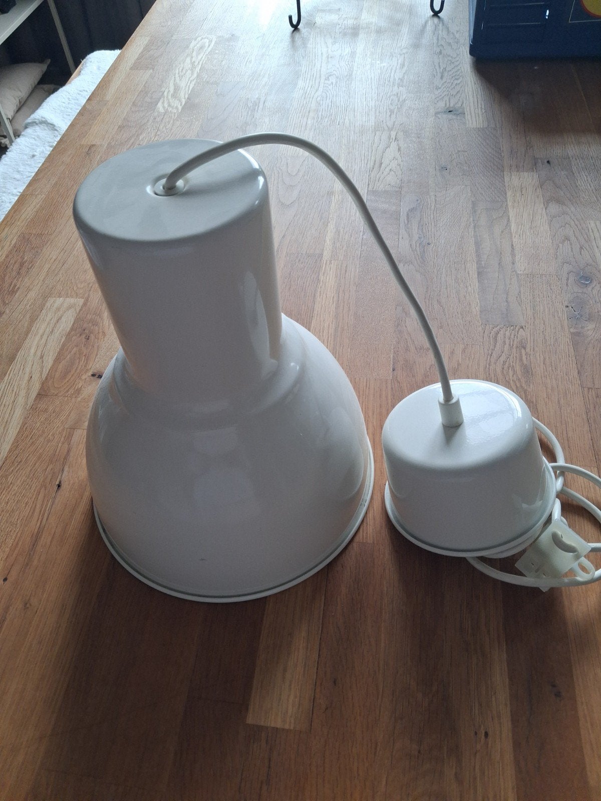 IKEA HECTOR hanglamp - Wit, Gebruikt, Modern, Industrieel, Metaal, E27 (groot)
