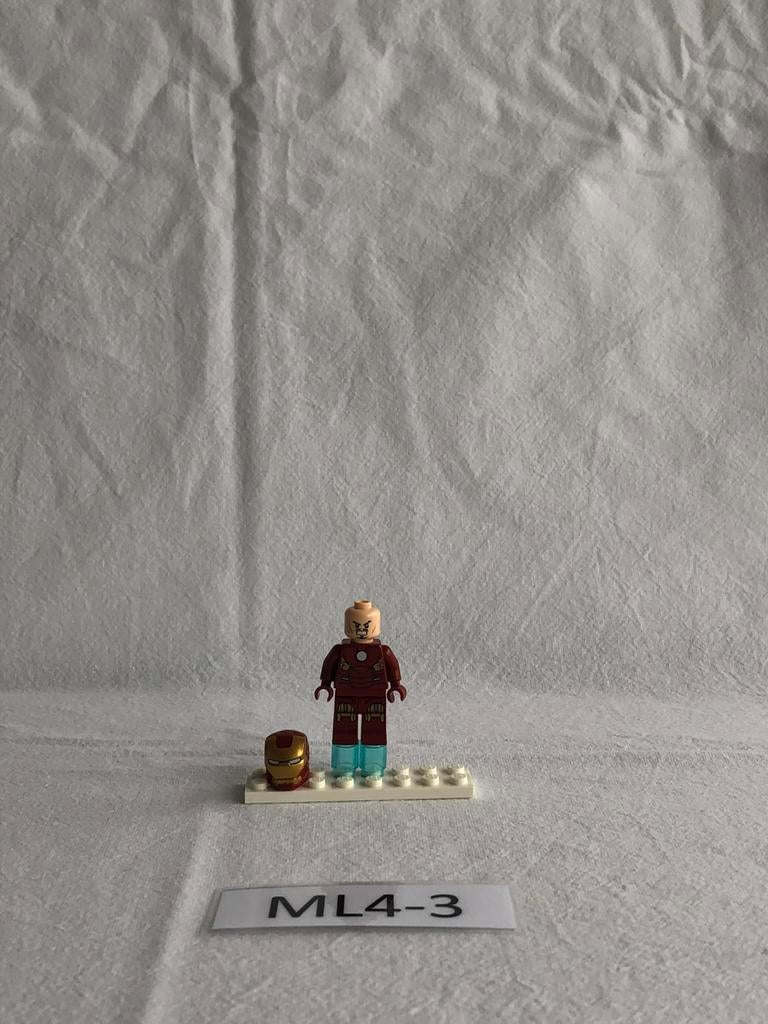 Lego Marvel minifiguur sh36 - Iron Man mark 7 - ML4-3, Ldgo, Lego, Lego, Gebruikt