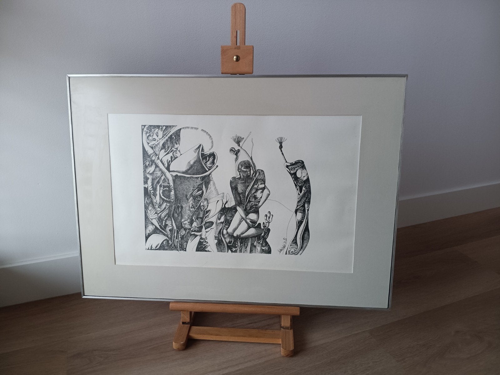Gesigneerd werk Victor Linfort, 1970, genummerd 81/100, Antiek en Kunst, Ophalen