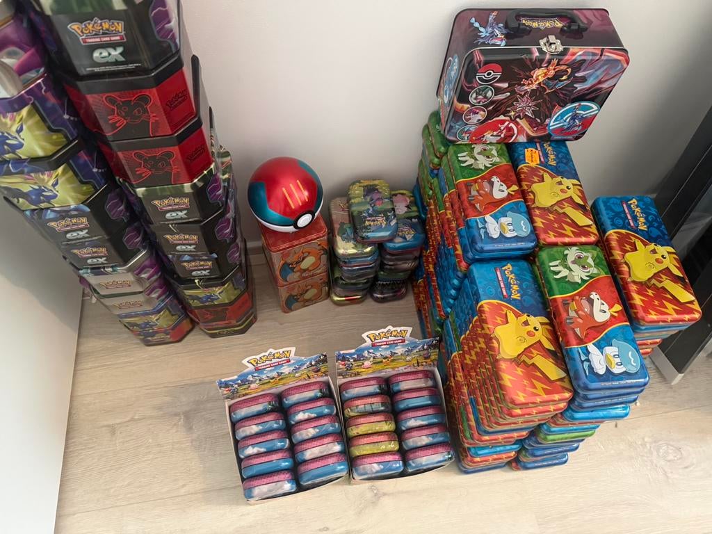 Lege tins etbs en diversen, Ophalen of Verzenden, Zo goed als nieuw, Overige typen