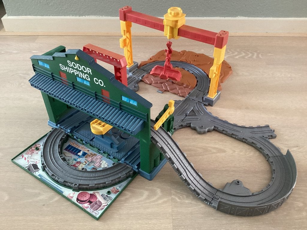 Thomas de Trein Sodor Shipping Co. speelset, Ophalen of Verzenden, Gebruikt