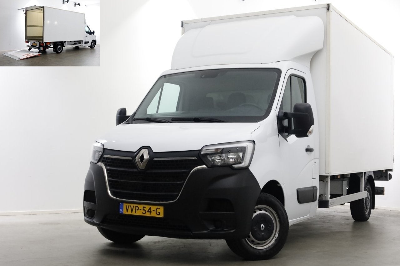 Renault Master T35 2.3 dCi 145pk Bakwagen met laadklep 1158k, Voorwielaandrijving, Parkeercamera, Gebruikt, Euro 6