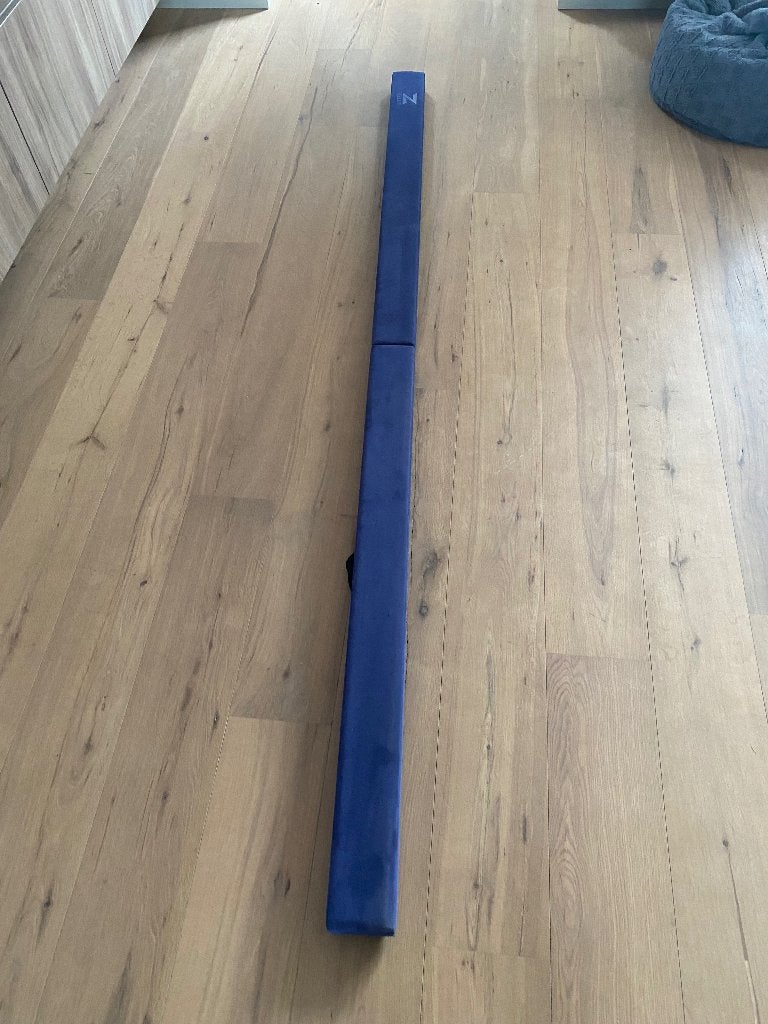 Zelus turnbalk 240 cm - Blauw, Sport en Fitness, Ophalen, Gebruikt, Maat 36 t/m 42, Blauw