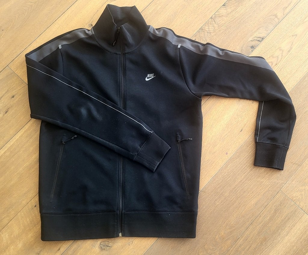 Nike Sportswear (NSW) track jacket vintage - size L, Maat 52/54 (L), Zwart, Nike, Ophalen of Verzenden