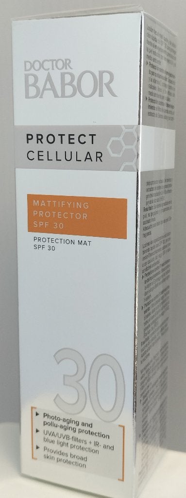 Doctor Babor Protect Cellular Mattifying Protector SPF30, Verzenden, Nieuw, Gehele gezicht, Verzorging