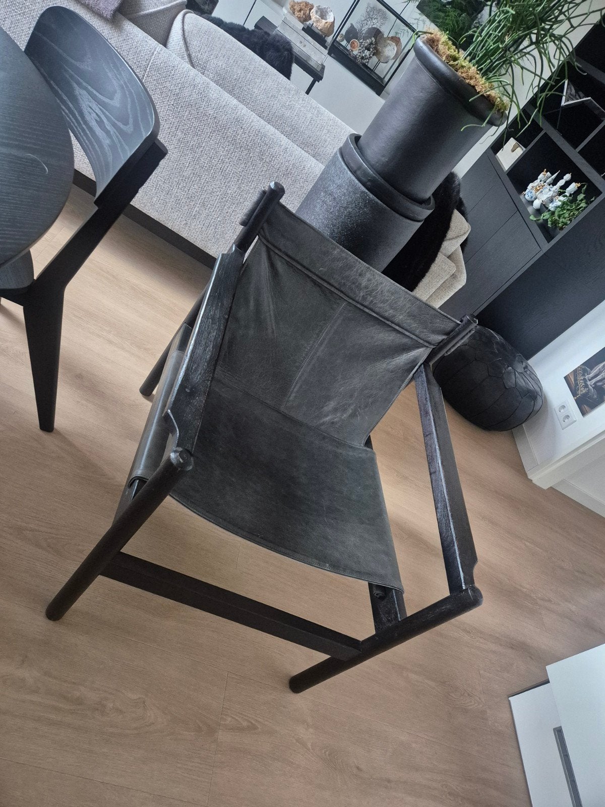 stoere leren fauteuil.s eierkamp, Ophalen, Zo goed als nieuw, 75 tot 100 cm, 50 tot 75 cm