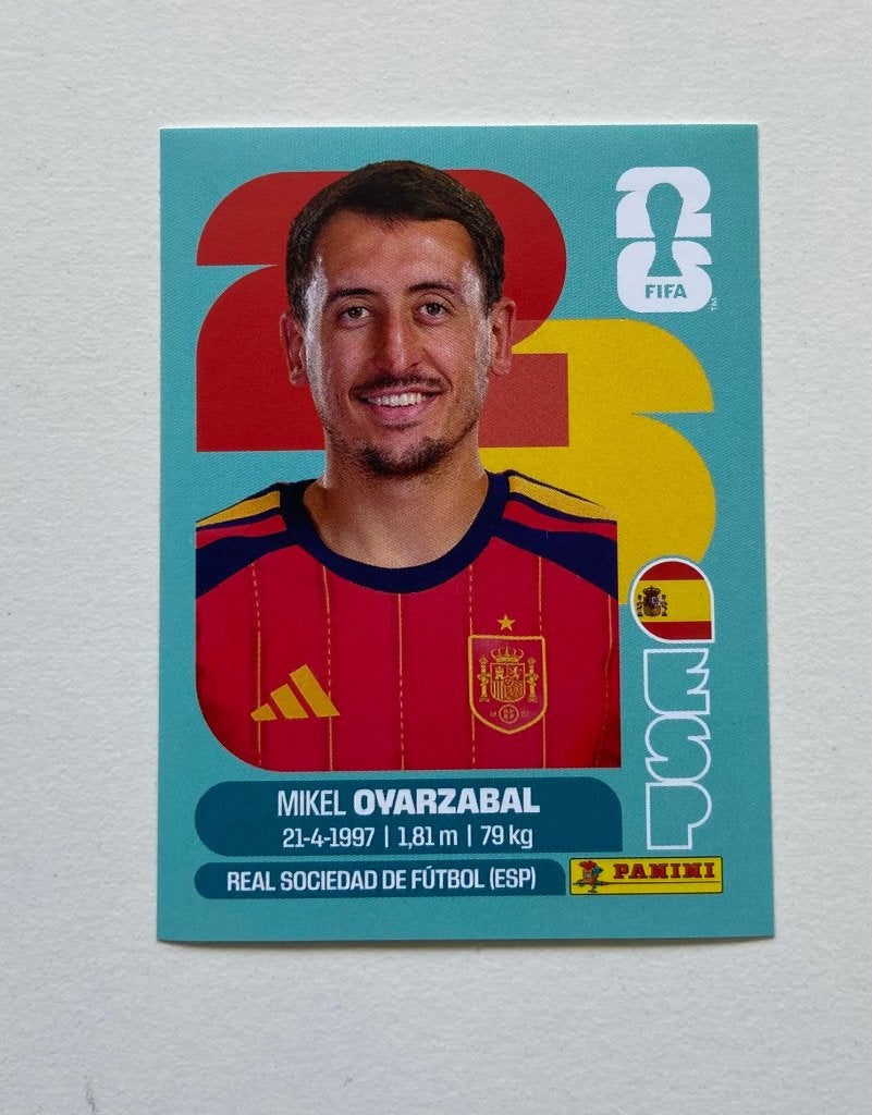 Panini WK 2026 - Oyarzabal, Ophalen of Verzenden, Nieuw, Sticker