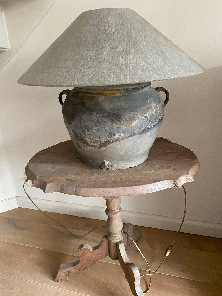 Aura Peeperkorn kruiklamp, Huis en Inrichting, Lampen | Tafellampen, Ophalen, Zo goed als nieuw, 50 tot 75 cm