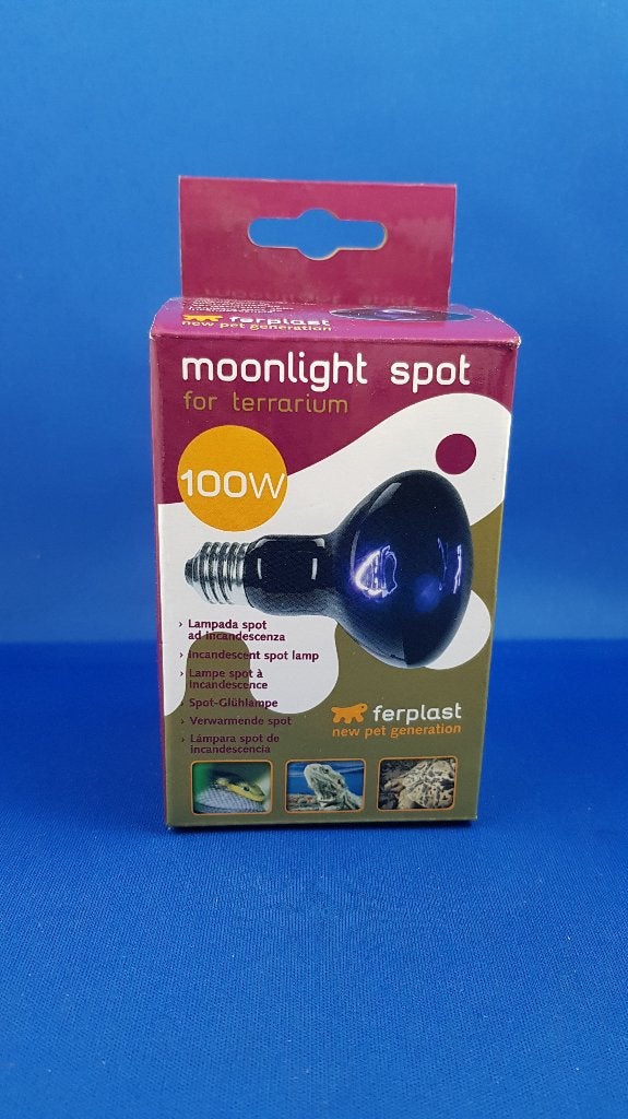 Ferplast Moonlight Spot, maanlicht nachtlamp terrarrium. 2A6, Dieren en Toebehoren, Tweedehands verkoop, Tweedehands verkoop, Gebruikt