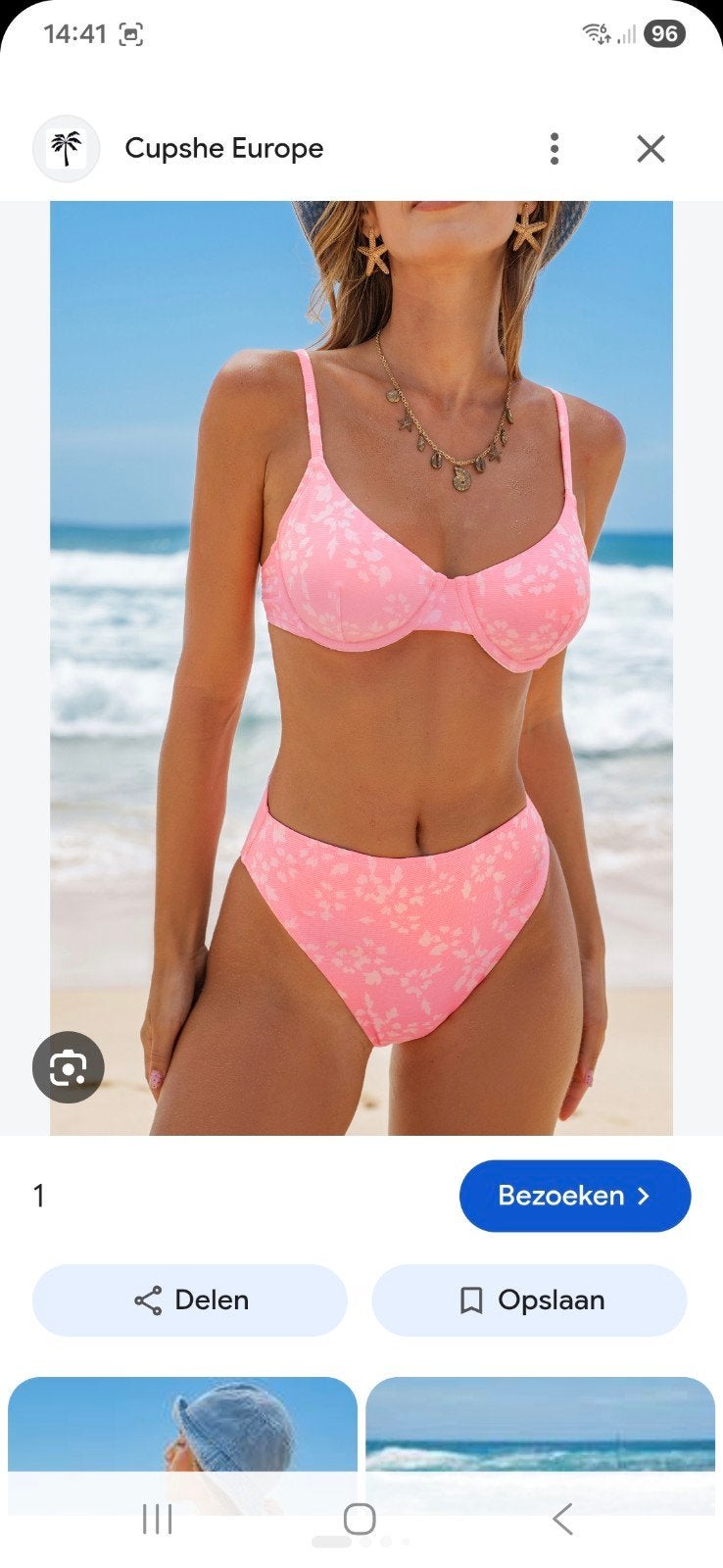 cupshe bikini maat L, Cupshe, Ophalen of Verzenden, Nieuw, Bikini
