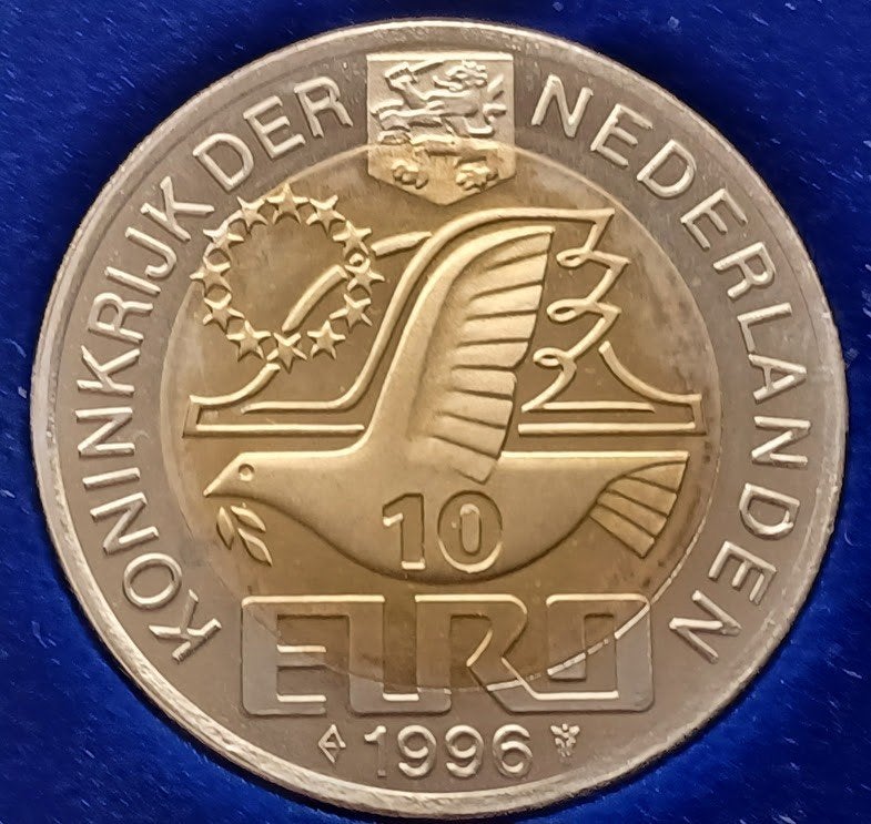 10 Euro Nederland 1996 - Willem Barentsz in doosje FDC, Verzenden, Overige materialen, Nederland