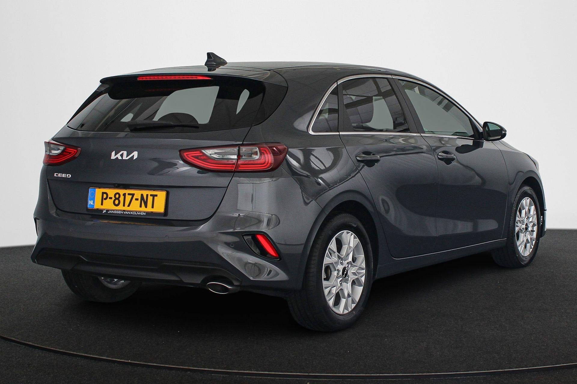 Kia Ceed 1.0 T-GDi DynamicPlusLine Achteruitrijcamera Stoel-, Auto's, Kia, Voorwielaandrijving, Leder en Stof, Origineel Nederlands