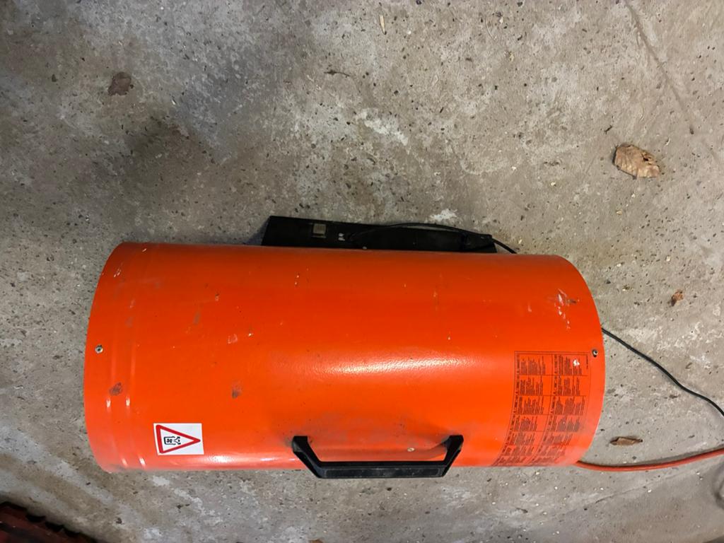 Munters gas Heater, Doe-het-zelf en Verbouw, Verwarming en Radiatoren, Ophalen, Gebruikt, John, Olt