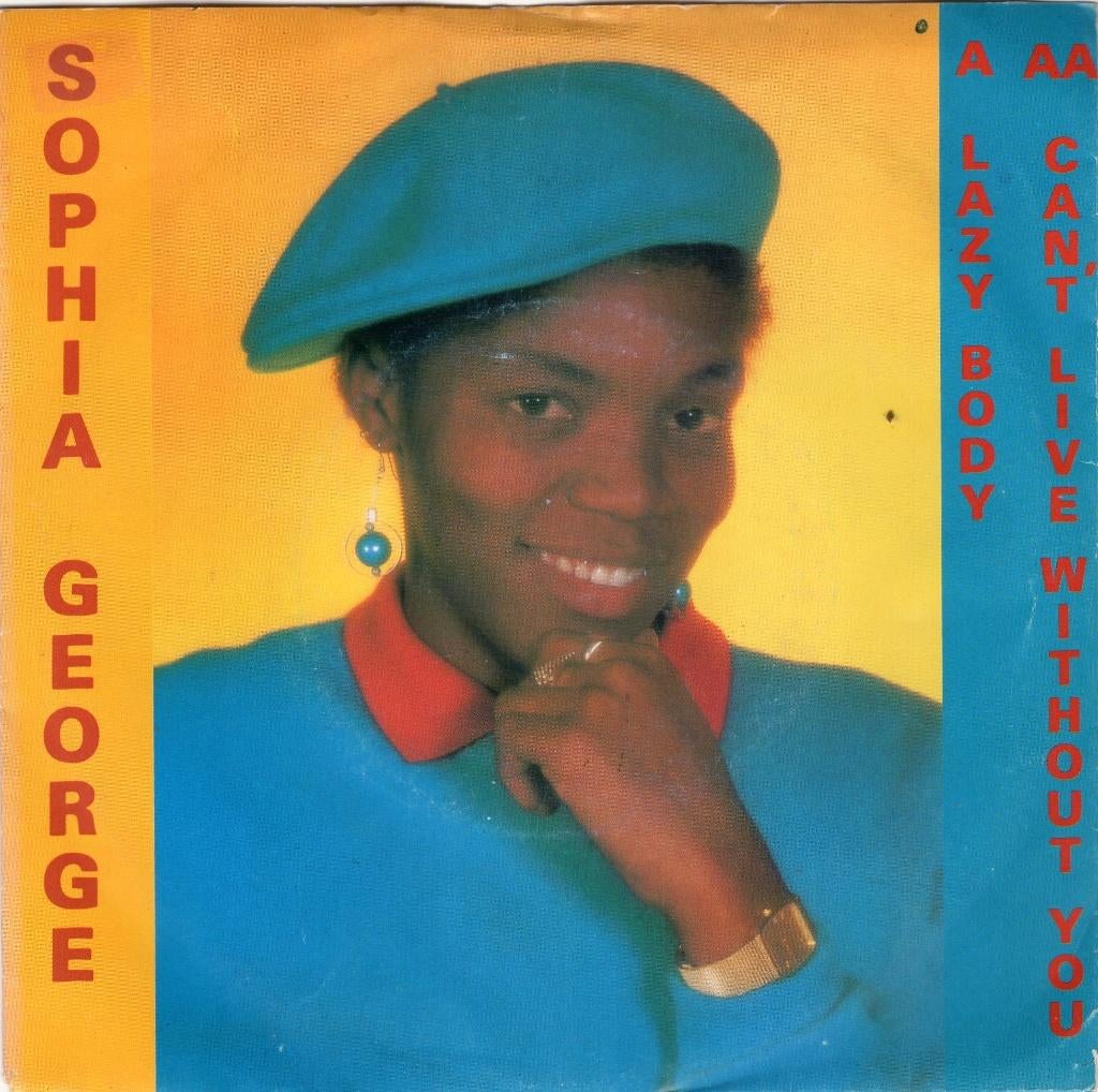 SOPHIA GEORGE  -  Lazy body, Gebruikt, 7 inch, Single, Ophalen of Verzenden