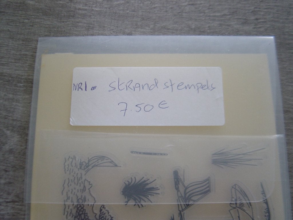 siliconen stempels 1 t/m 20, Hobby en Vrije tijd, Ophalen of Verzenden, Nieuw, Clearstamp