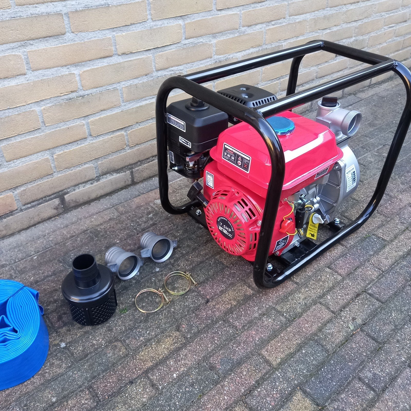 4 takt benzine waterpomp nieuw in doos, Tuin en Terras, Waterpompen, Ophalen, Nieuw