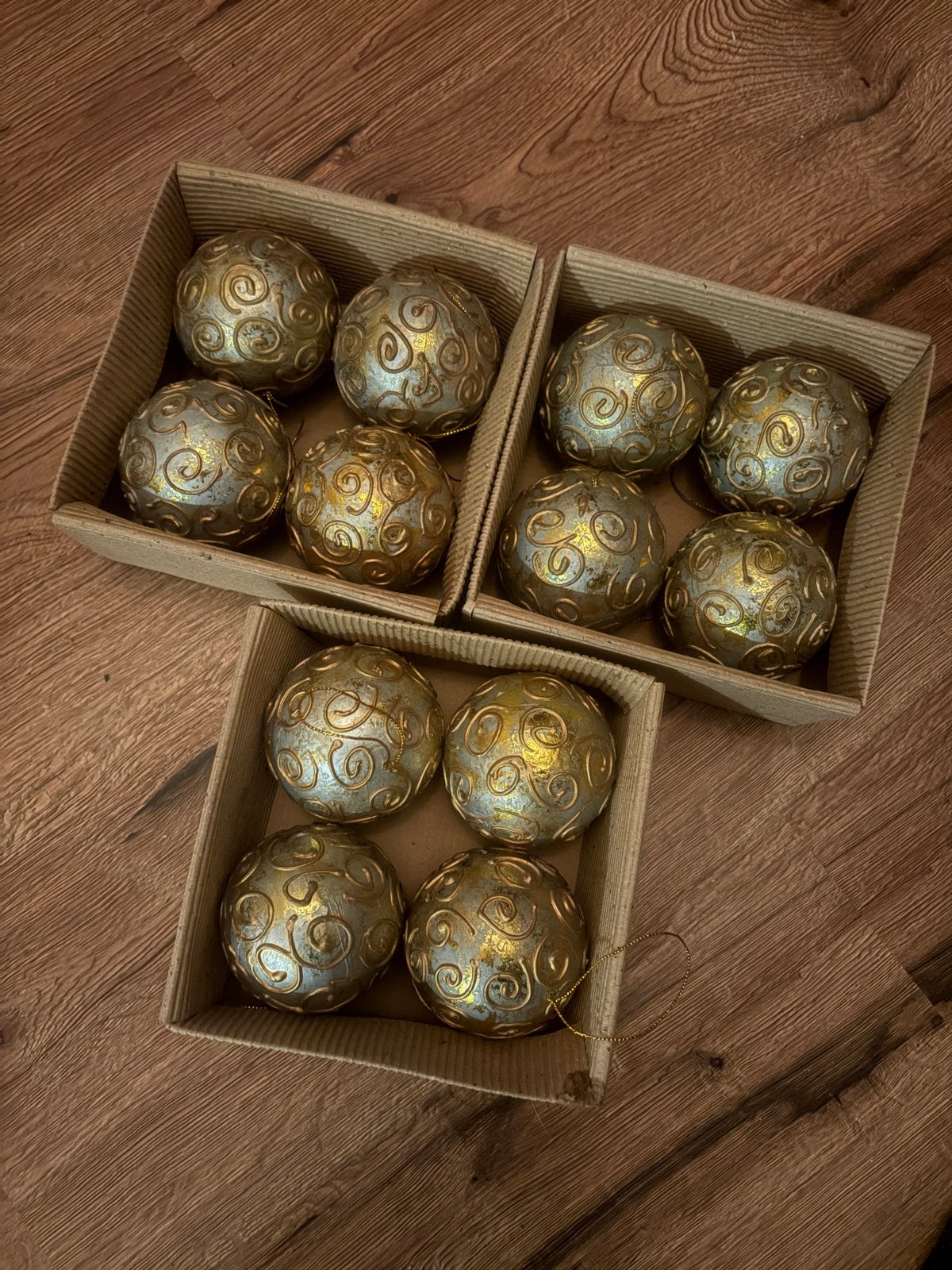 12 kerstballen, Diversen, Ophalen, Gebruikt