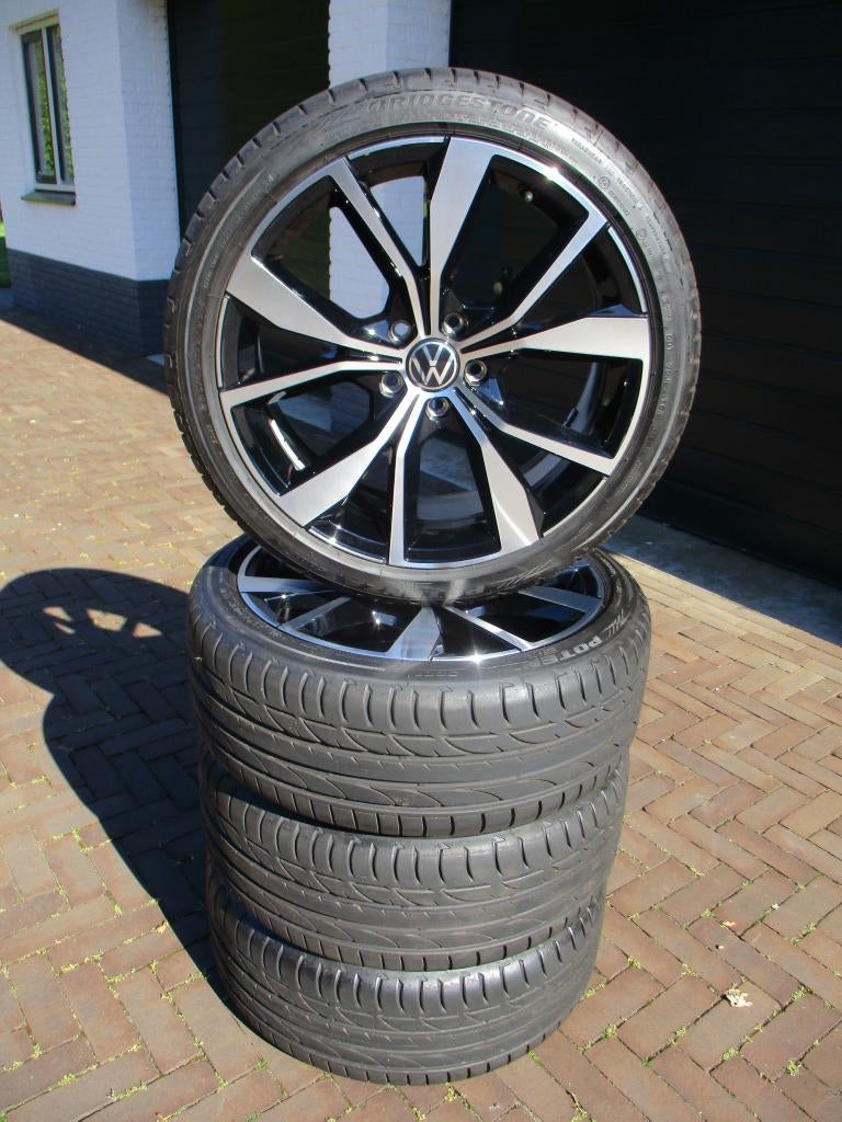 NIEUW Originele VW T Roc 19 inch velgen zomer Misano T-Roc, Banden en Velgen, Nieuw, Personenwagen, Ophalen