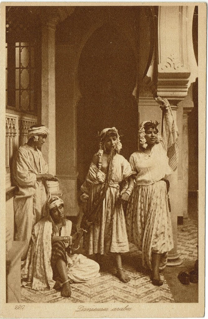 Folklore – Danseuses arabes., Ophalen of Verzenden, Voor 1920, Ongelopen, Overige thema's
