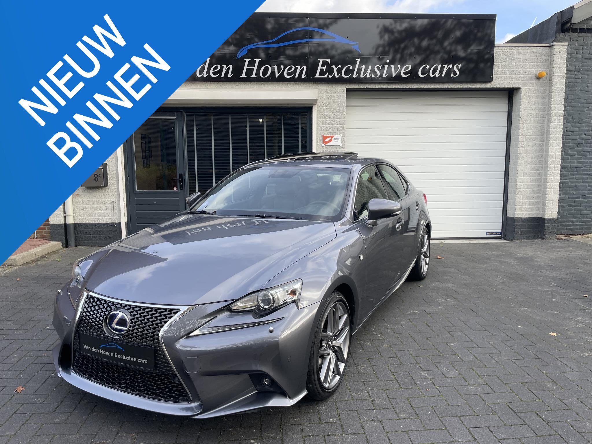 Lexus IS 300h F Sport Line Schuifdak Dealer onderhouden., Auto's, Automaat, Achterwielaandrijving, Gebruikt, Leder