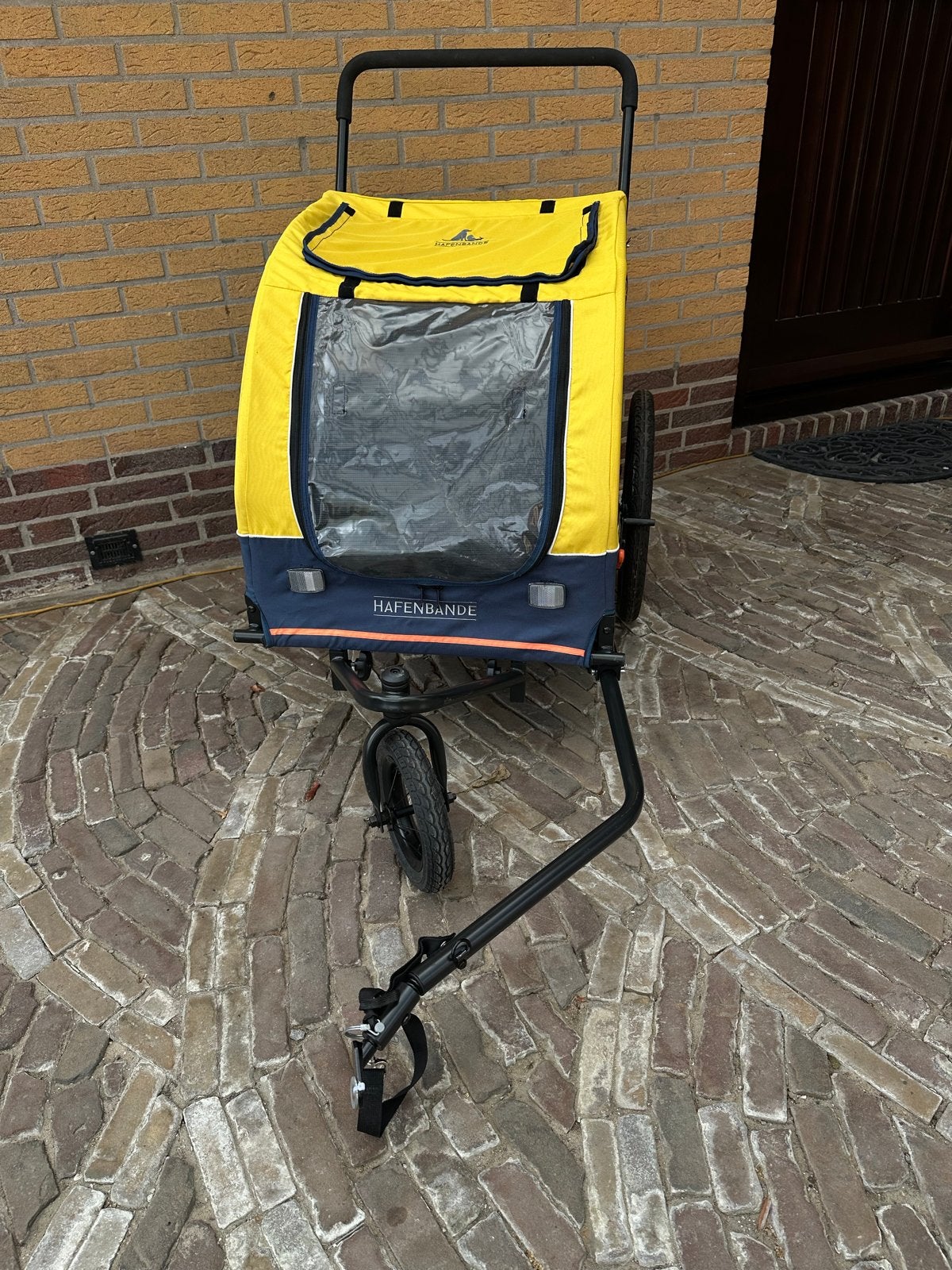 Hafenbande Hondenkar voor achter de fiets, Fietsen en Brommers, Fietsaccessoires | Aanhangers en Karren, Ophalen, Zo goed als nieuw