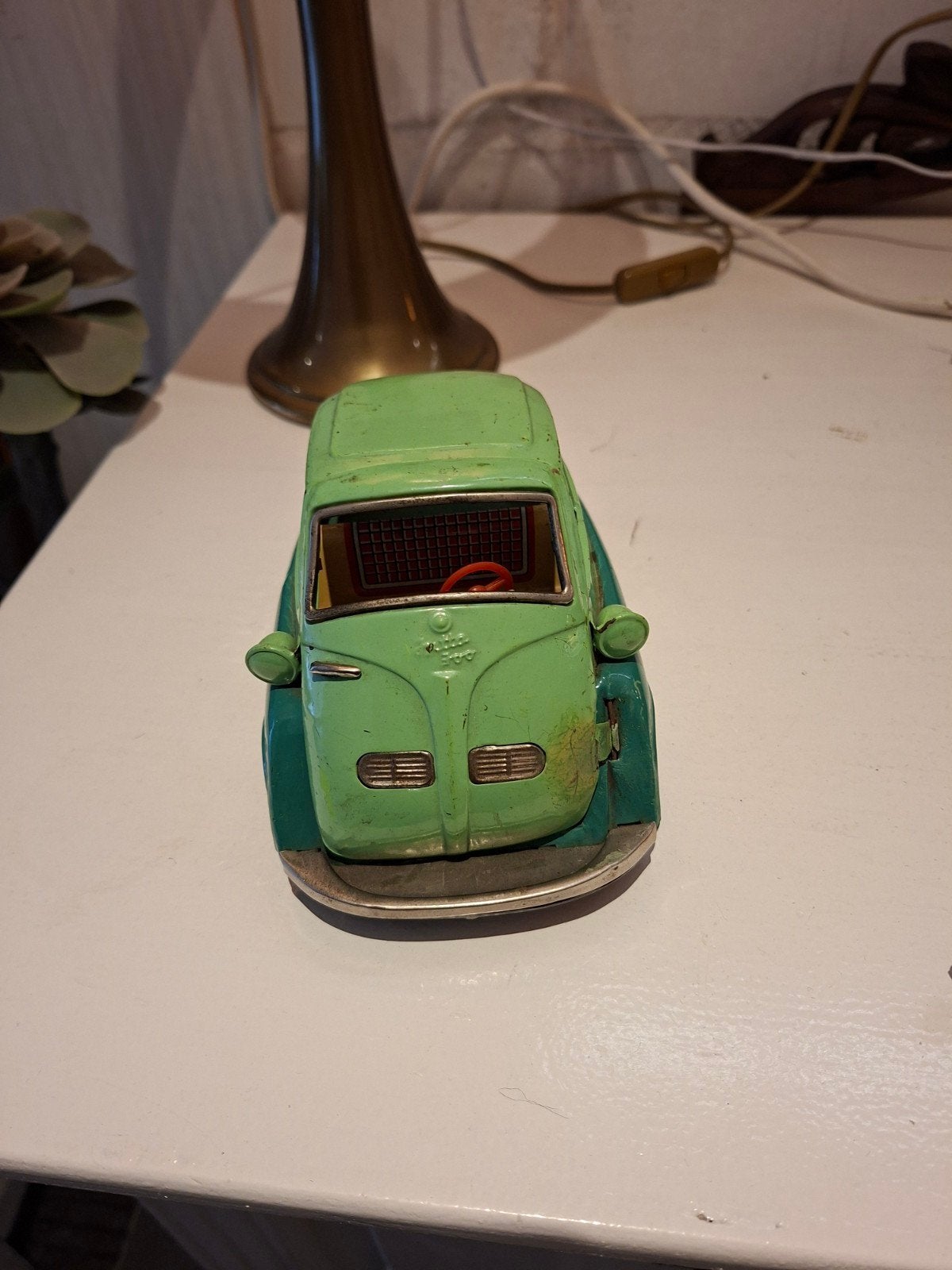 Vintage Isetta blikken speelgoedauto - Made in Japan, Ophalen, Gebruikt, Auto