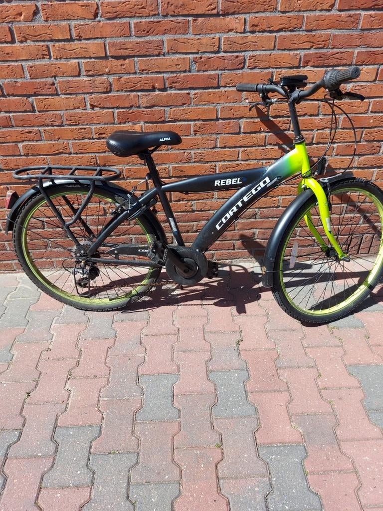 Nog nette Cortego Rebel kinderfiets, Ophalen, 20 inch of meer, Gebruikt, Velgrem