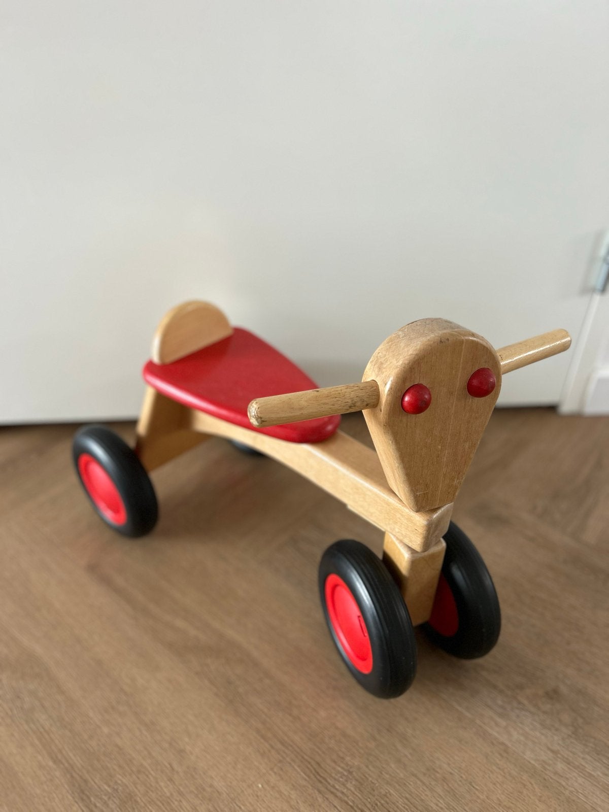 Houten loopfietsje voor peuters, Ophalen of Verzenden, Gebruikt, Loopfiets
