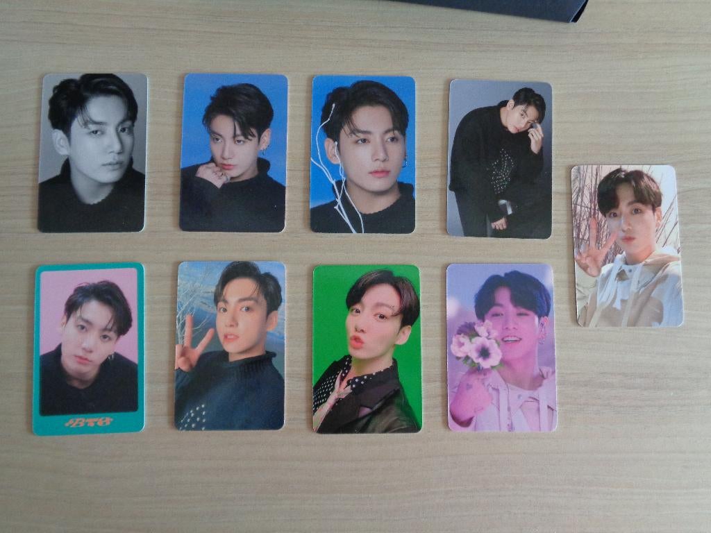 BTS Jungkook Dicon Dfesta binder photocards, Ophalen of Verzenden, Zo goed als nieuw, Foto of Kaart