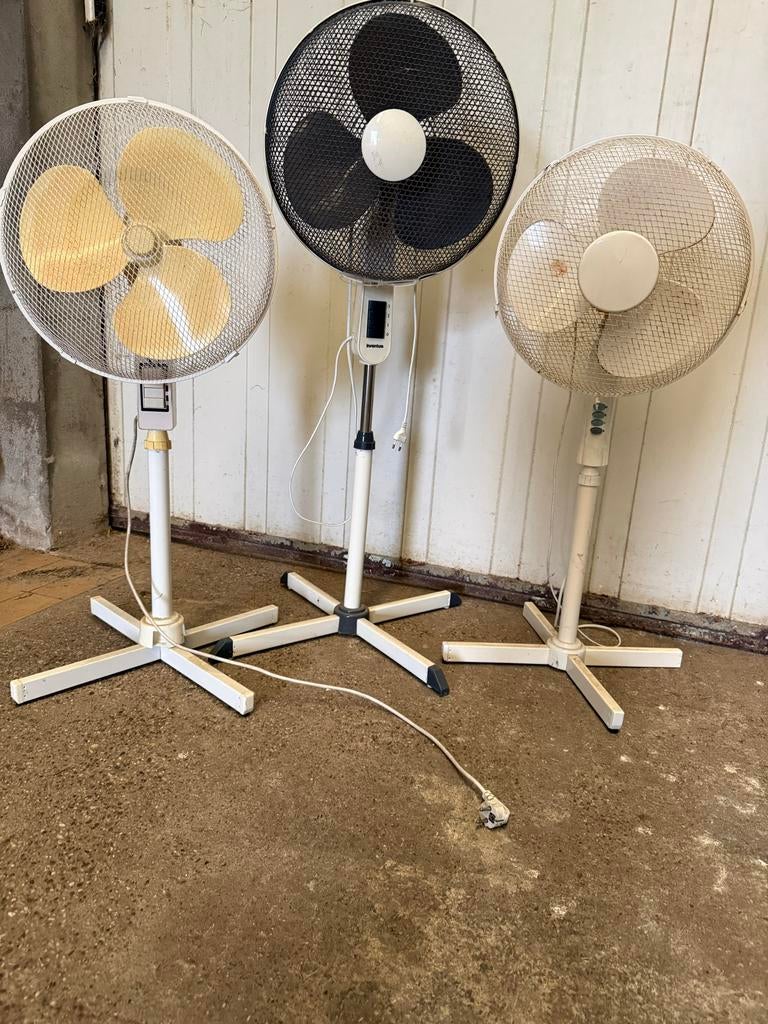 Ventilatoren op standaard voor verkoeling, Ophalen of Verzenden, Gebruikt, Statiefventilator